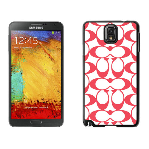 Coach Big Logo Red Samsung Note 3 Cases DRP | Coach Outlet Canada